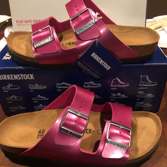 birkenstock arizona magenta